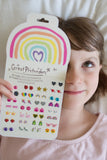 Great Pretenders Rainbow Love Sticker Earrings