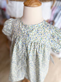 Anvy Kids Blue Floral Clara Dress
