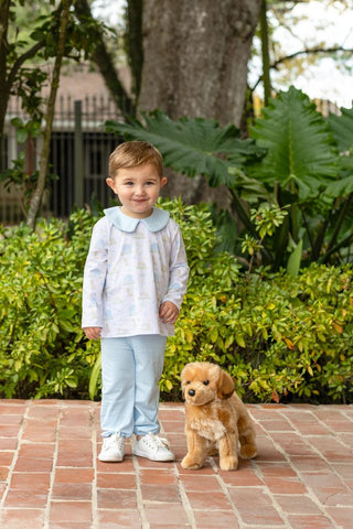 Trotter Street Puppy Pals Bloomer Pant Set