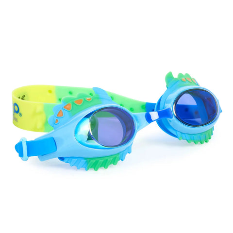 Bling2o Dinosaur Swim Goggles-Aqua/Blue (Ages 3+)