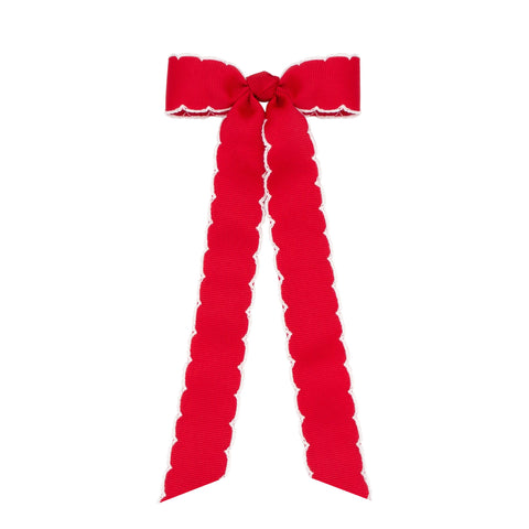 Wee Ones Moon Stitch Bow w/ Tails-Mini (More Colors)