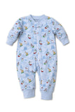 Kissy Kissy Frost Friends Blue Zip Pajamas