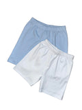 Squiggles by Charlie Pale Blue Pima Short