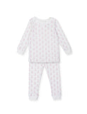 Lila & Hayes Pink Bunny Tails Long Pajamas