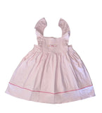 Squiggles by Charlie Pink Mini Stripe Strawberry Sun Dress