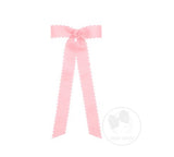 Wee Ones Scallop Bow with Tails-Mini (More Colors)