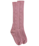Jefferies Socks Fashion Cable Knee High Socks