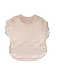 Honesty Peachy Pink Performance Long Sleeve Top