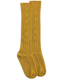 Jefferies Socks Fashion Cable Knee High Socks