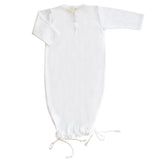 Pixie Lily Jersey Sack Gown-White Trim
