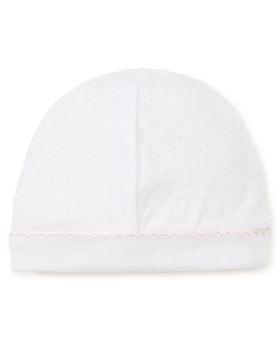 Kissy Kissy White/Pink Dot Hat