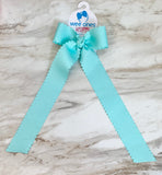 Wee Ones Scallop Bow with Tails-Medium (More Colors)