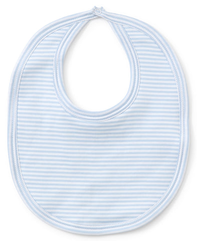 Kissy Kissy Blue Stripe Bib