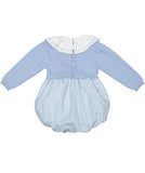 Sal & Pimenta Blue Gingham Bubble