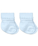 Jefferies Socks Bubble Bootie 2 Pair Pack (White, Blue, Pink)