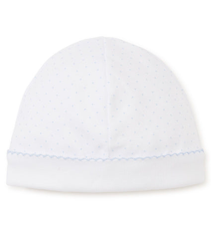 Kissy Kissy White/Blue Dot Hat