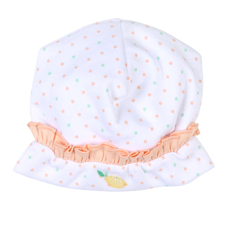 Magnolia Baby Citrus Bouquet Embroidered Hat