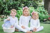 Lila & Hayes Egg Hunt Girls Long Pajamas