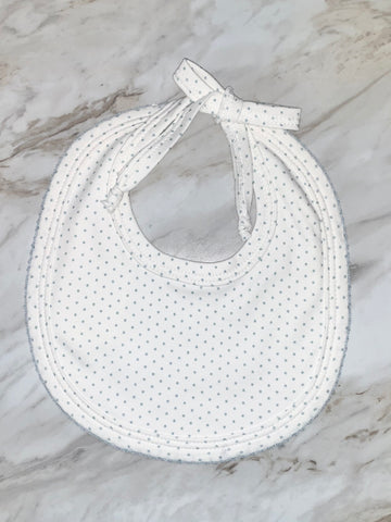 Squiggles by Charlie Blue Dot Bib