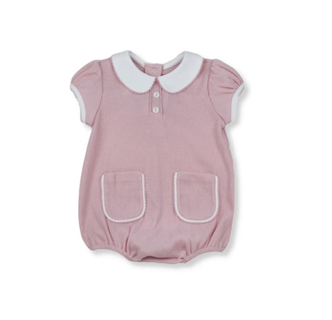 Lullaby Set Ribbed Light Pink Lala Bubble