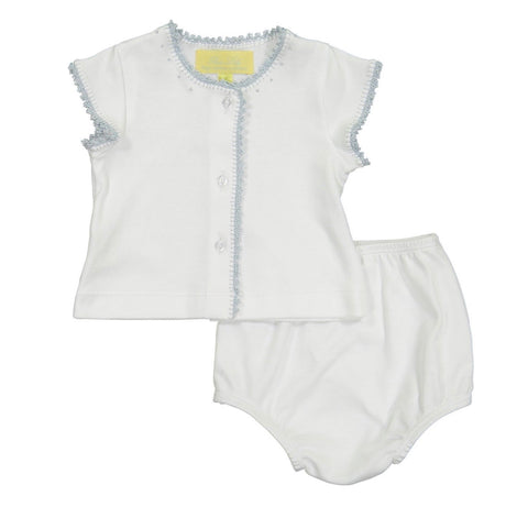 Pixie Lily Diaper Set-Blue