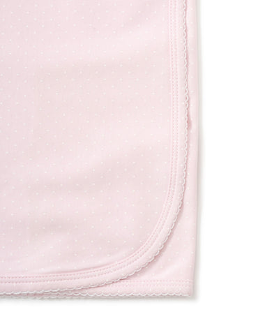 Kissy Kissy Pink Dot Blanket