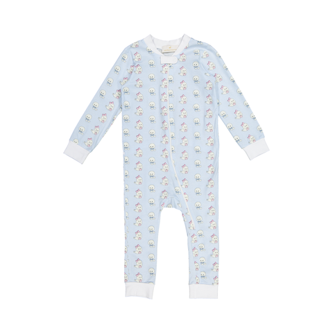 Sal & Pimenta Glowing Ghosts Boys Zip Pajamas