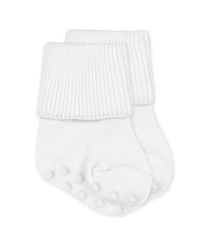 Jefferies Socks Smooth Toe Turn Cuff Sock (Pink, Blue, White)