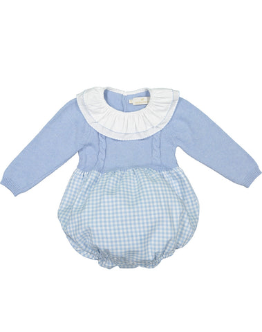 Sal & Pimenta Blue Gingham Bubble