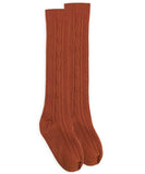 Jefferies Socks Fashion Cable Knee High Socks
