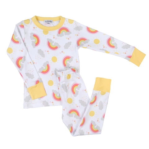 Magnolia Baby Rainbow Joy Long Pajamas