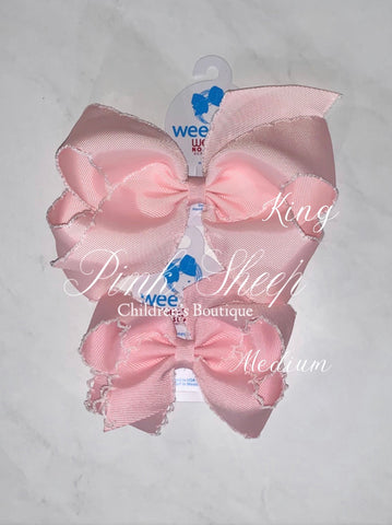 Wee Ones Moonstitch Bow- Medium (More Colors)