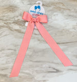 Wee Ones Grosgrain Bow with Tails-Mini (Multiple Colors)