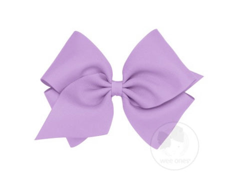 Wee Ones Grosgrain Bow- Mini King (More Colors)